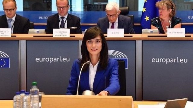 <p>
	Мария Габриел, еврокомисар по цифровите технологии. <em>Снимка: Европейска комисия</em></p>
