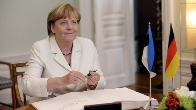 <p>
	Ангела Меркел. <em>Снимка: Архив Ройтерс</em></p>
