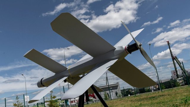 Дрон &quot;Ланцет&quot;. Снимка: Ростех