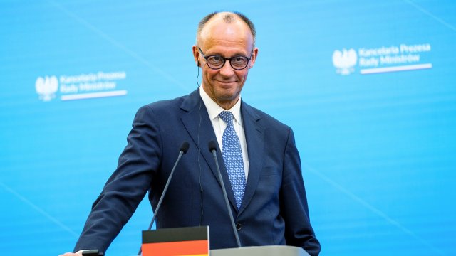 Канцлерът на Германия Фридрих Мерц. Снимка: Bloomberg