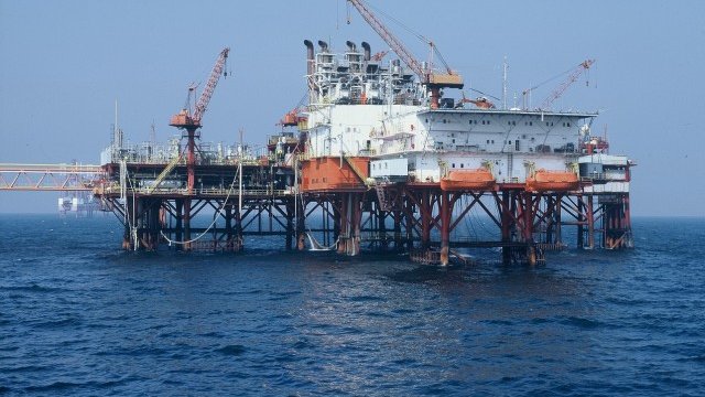 <p>
	Съоръжение на&nbsp;Petrom в Черно море. <em>Снимка:&nbsp;Petrom&nbsp;</em></p>
