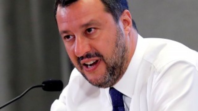 <p>
	Италианският вицепремиер Матео Салвини.&nbsp;<em>Снимка: Архив Ройтерс</em></p>
