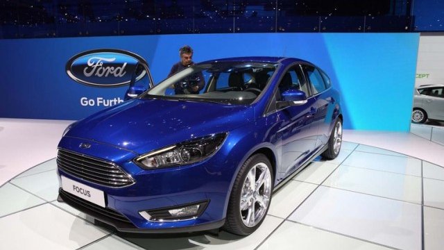 <p>
	Обновеният Ford Focus. <em>Снимка: Автосалон Женева 2014.</em></p>
