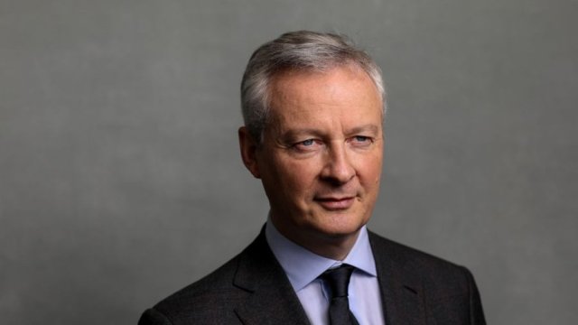 Френският финансов министър Брюно льо Мер. Снимка: Simon Dowson/Bloomberg