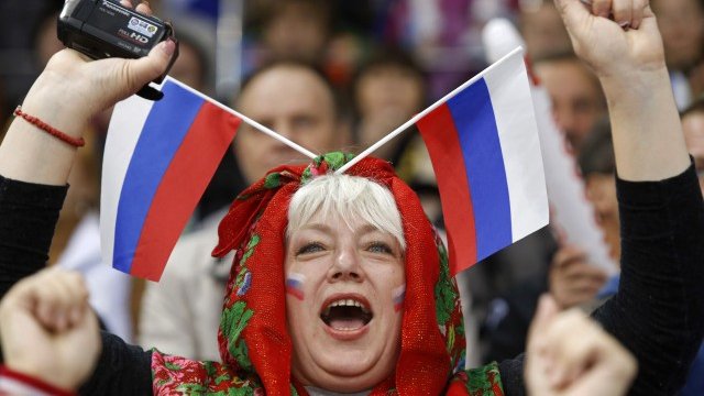 <p>
	Освен радост за руските фенове Олимпиадата донесе и финансови облаги за Москва. <em>Снимка: Ройтерс</em></p>
