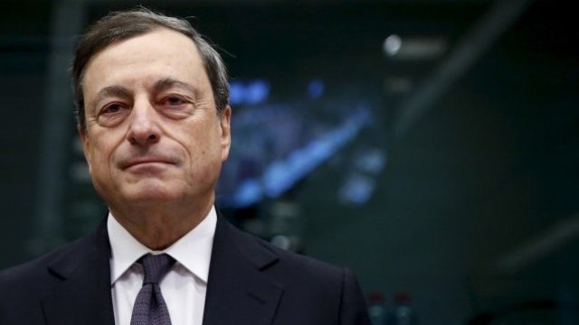 <p>
	Марио Драги, управител на ЕЦБ. <em>Снимка: Архив Ройтерс</em></p>
