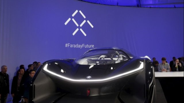 <p>
	Коцептът FFZERO1 на китайската компания. <em>Снимка: архив Ройтерс</em></p>
