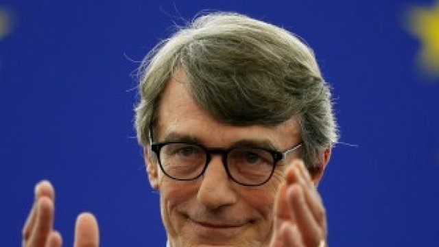 <p>
	Новият председател на Европейския парламент Давид-Мария Сасоли.&nbsp;<em>Снимка: Ройтерс</em></p>
