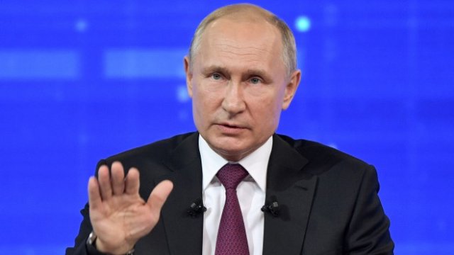 <p>
	Руският президент Владимир Путин. <em>Снимка: Ройтерс</em></p>
