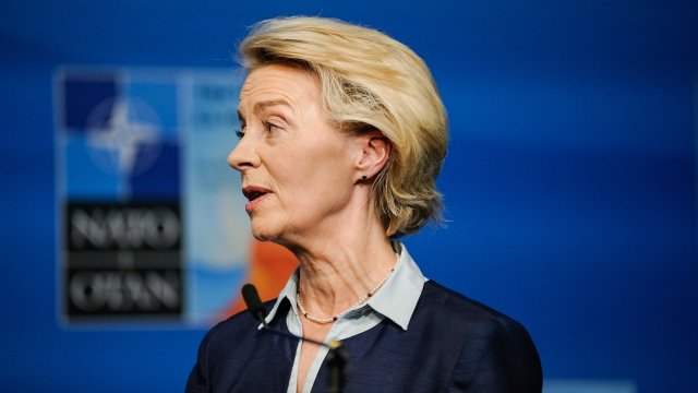 Председателят на Европейската комисия Урсула фон дер Лайен. Снимка: Bloomberg L.P.