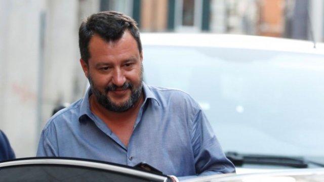 <p>
	Матео Салвини.<em> Снимка: архив Ройтерс</em></p>
