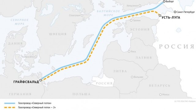 <p>
	Проектът &quot;Сверен поток&quot;. Графика: <em>Газпром</em></p>
