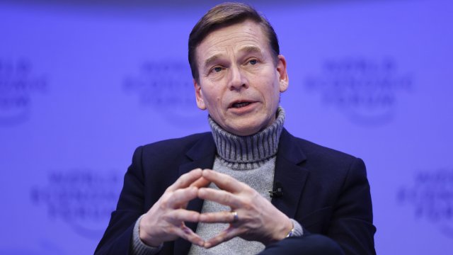 Изпълнителният директор на Scania Кристиан Левин. Снимка: Bloomberg L.P.