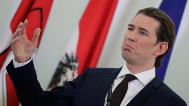 <p>
	Себастиан Курц. <em>Снимка: Архив Ройтерс</em></p>
