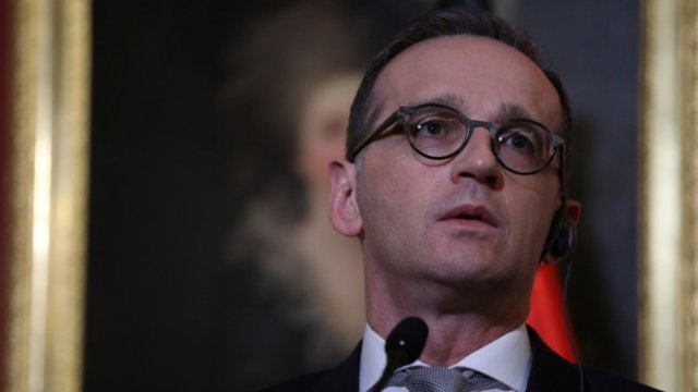 <p>
	Германският външен министър Хайко Маас. <em>Снимка: Ройтерс</em></p>
