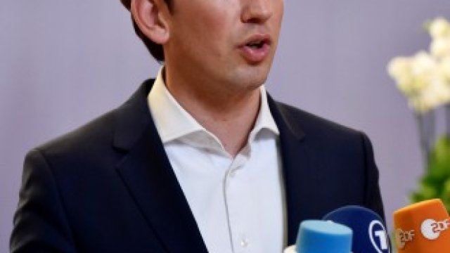 <p>
	Австрийският канцлер Себастиан Курц.&nbsp;<em>Снимка: Архив Ройтерс</em></p>
