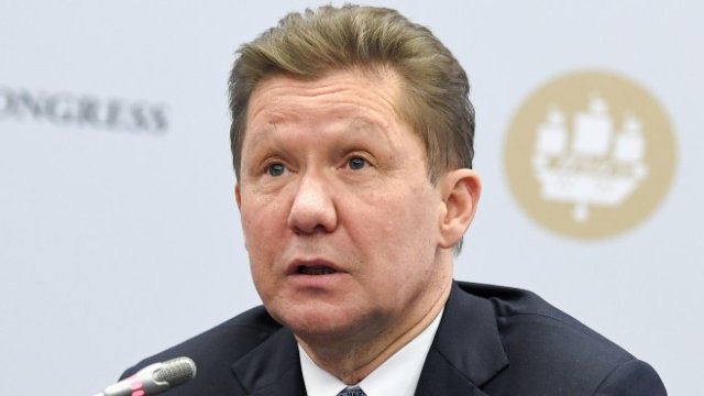 <p>
	Президентът на &quot;Газпром&quot; Алексей Милер. <em>Снимка: Ройтерс</em></p>
