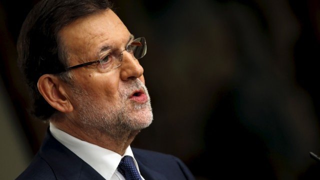 <p>
	Министър-председателят Мариано Рахой <em>Снимка: Ройтерс</em></p>
