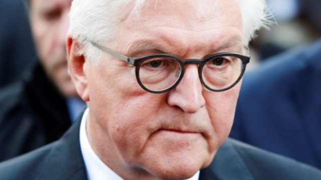 <p>
	Президентът на Германия Франк-Валтер Щайнмайер.&nbsp;<em>Снимка: Ройтерс</em></p>
