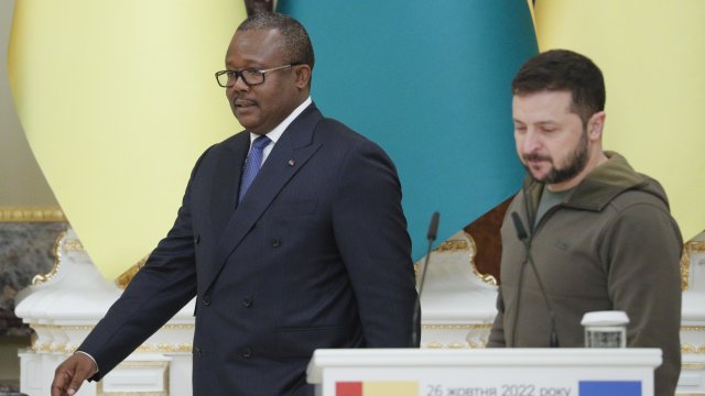 Предложението на Москва за преговори бе предадено с посредник - президента на Гвинея-Бисау. Снимка: ЕРА