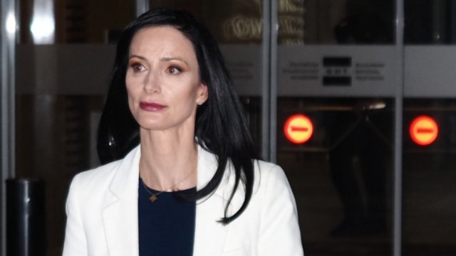 Вицепремиерът и външен министър в оставка Мария Габриел. Снимка: Стефан Василев, БГНЕС