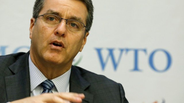 <p style="text-align: justify;">
	Генералният директор на СТО Роберто Азеведо.<em> Снимка: архив, Ройтерс</em></p>
