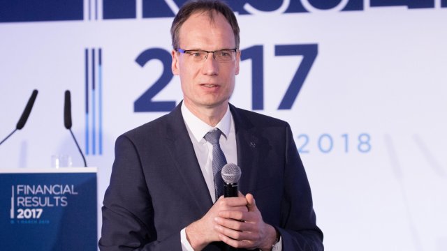 Президентът на Nikola Corp. Микаел Лошелер. Снимка: Christophe Morin/Bloomberg