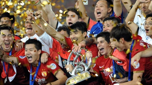 <p>
	Победителят в&nbsp;Шампионската лига на Азия Гуанджоу&nbsp;Евъргранд. <em>Снимка: Planotatico.com</em></p>
