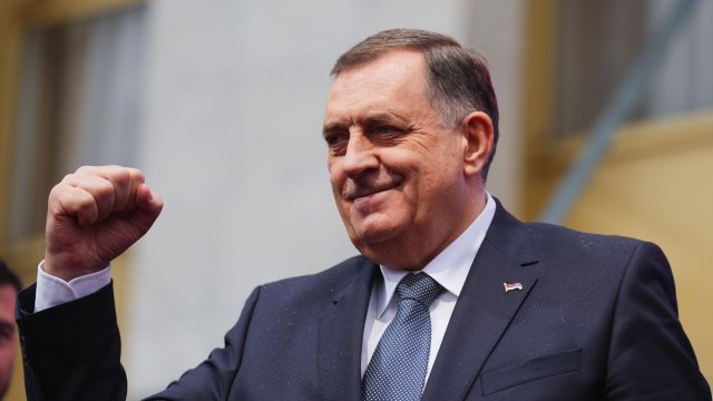 Босненският сръбски лидер Милорад Додик. Снимка: EPA/Nidal Saijic