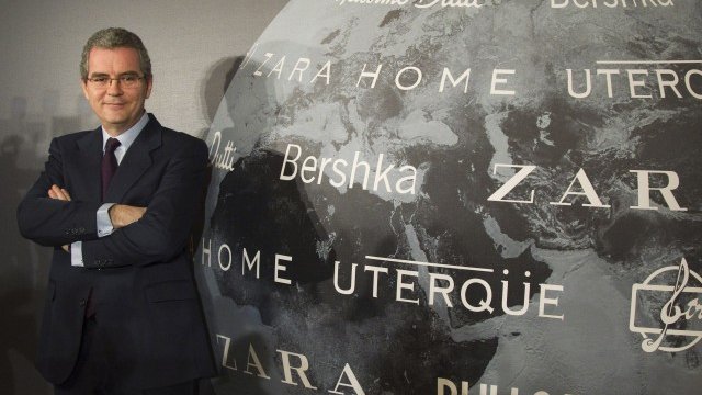 <p>
	Главният изпълнителен директор Пабло Исла при представянето на резултатите. Снимка: Ройтерс</p>
