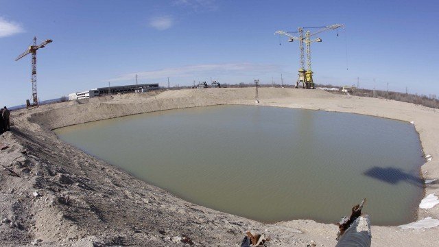 <p>
	Площадката на АЕЦ &quot;Белене&quot;.<em> Снимка: архив Ройтерс</em></p>
