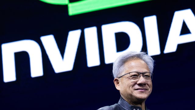 Главният изпълнителен директор на Nvidia Дженсън Хуанг. Снимка: Bloomberg L.P.