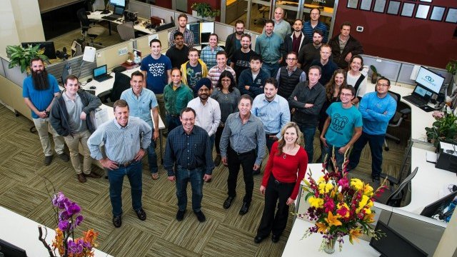 <p>
	Екипът на&nbsp;Eyefluence. <em>Снимка: компанията</em></p>
