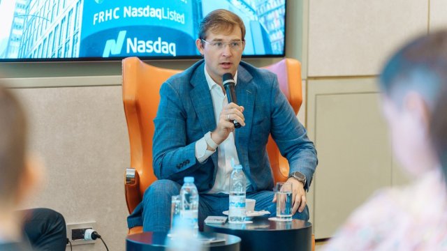 Основателят на Freedom Holding Corp. Тимур Турлов. Снимка: Хелън Смит, Freedom Holding