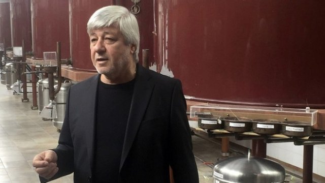 <p>
	Изпълнителният директор на винзавода в Поморие Йордан Панайотов.&nbsp;<em>Снимка: БТА</em></p>
