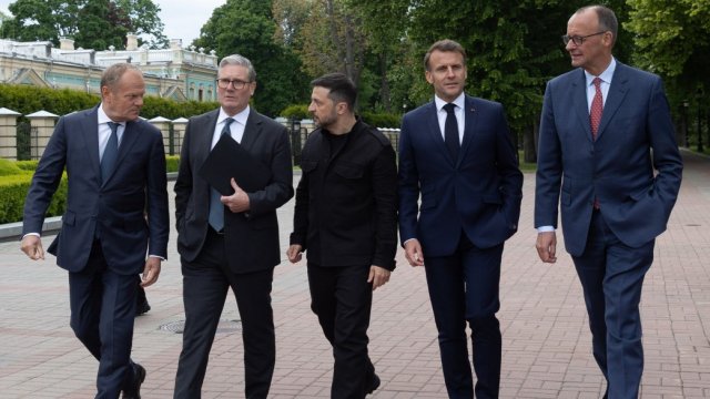 &quot;Коалицията на желаещите&quot; в Киев. Снимка: President.gov.ua