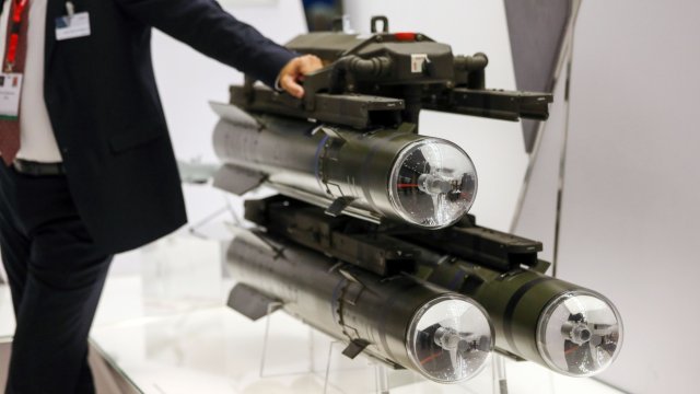 Противотанковите ракети Brimstone. Снимка: Bloomberg