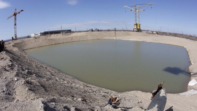 <p>
	Площадката на АЕЦ &quot;Белене&quot;. Снимка:<em> архив Ройтерс</em></p>
