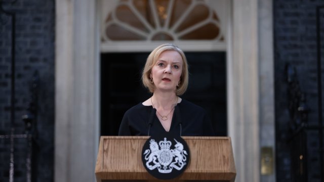 Премиерът на Велокобритания Лиз Тръс. Снимка: Bloomberg L.P.