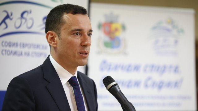 Кметът на София Васил Терзиев. Снимка: Надежда Пеева, БГНЕС