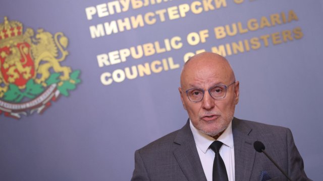 Управителят на БНБ Димитър Радев. Снимка: БГНЕС/Антон Станков