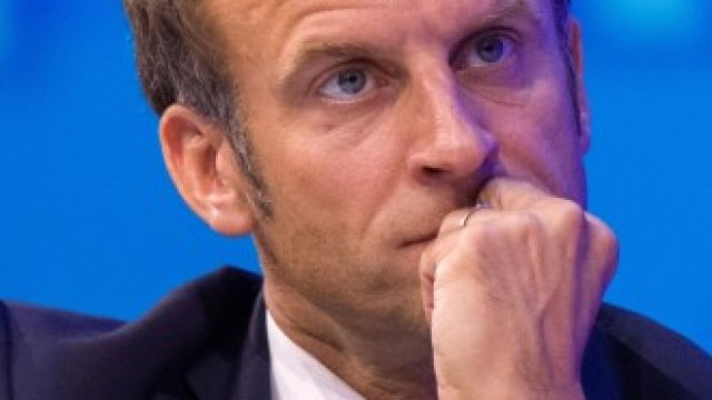 <p>
	Френският президент Еманюел Макрон.&nbsp;<em>Снимка: Nathan Laine/Bloomberg</em></p>
