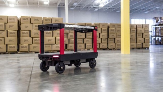 <p>
	Една от автономните колички на&nbsp;Canvas. <em>Снимка:&nbsp;Canvas Technology</em></p>
