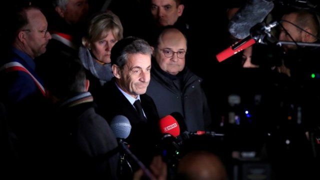 <p>
	Никола Саркози. <em>Снимка: Ройтерс</em></p>
