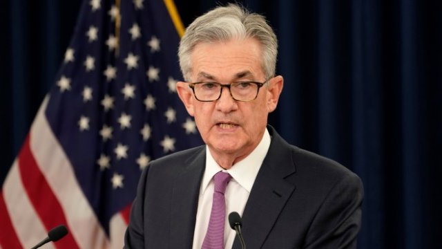 <p>
	Гуветньорът на Федералния резерв на САЩ Джером Пауъл. <em>Снимка: Ройтерс</em></p>
