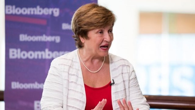 <p>
	<em>Кристалина Георгиева. Снимка: Bloomberg TV Bulgaria </em></p>
