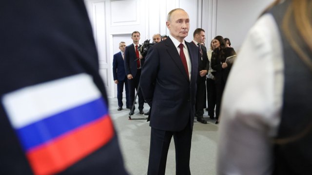 Президентът на Русия Владимир Путин. Снимка: EPA/ALEXANDER KAZAKOV/SPUTNIK/KREMLIN