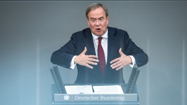 <p>
	Кандидатът за канцлер в Германия Армин Лашет.&nbsp;<em>Снимка:&nbsp;Stefanie Loos/Bloomberg</em></p>
