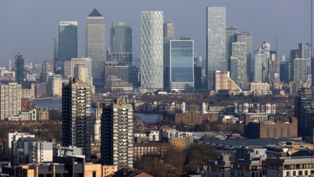 <p>
	Бизнес районът на Лондон. <em>Снимка: Bloomberg</em></p>
