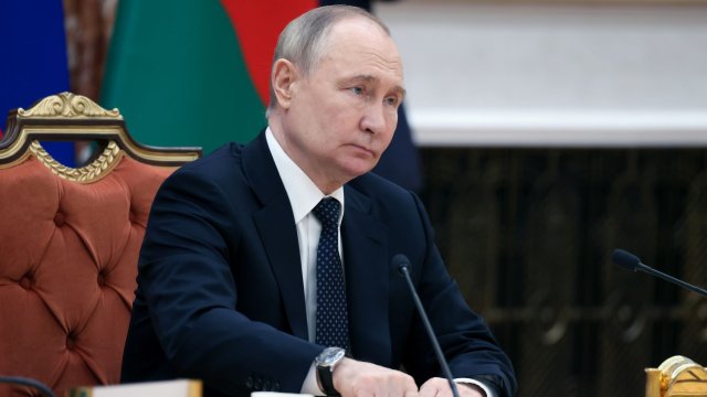Президентът на Русия Владимир Путин. Снимка: EPA/MIKHAIL METZEL 